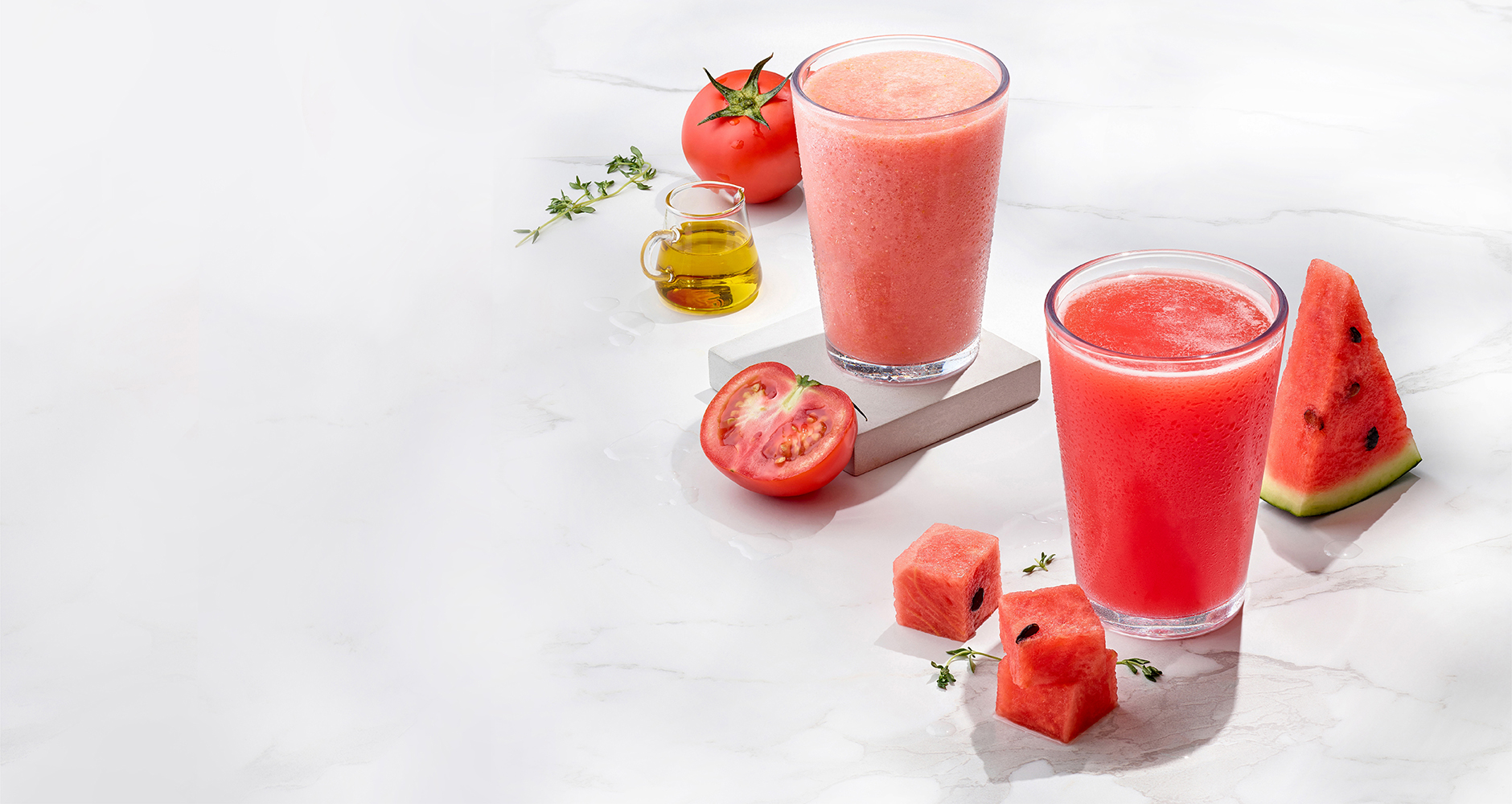 Freshly Made 자연의 신선함을 그대로, 토마토 & 고창수박주스